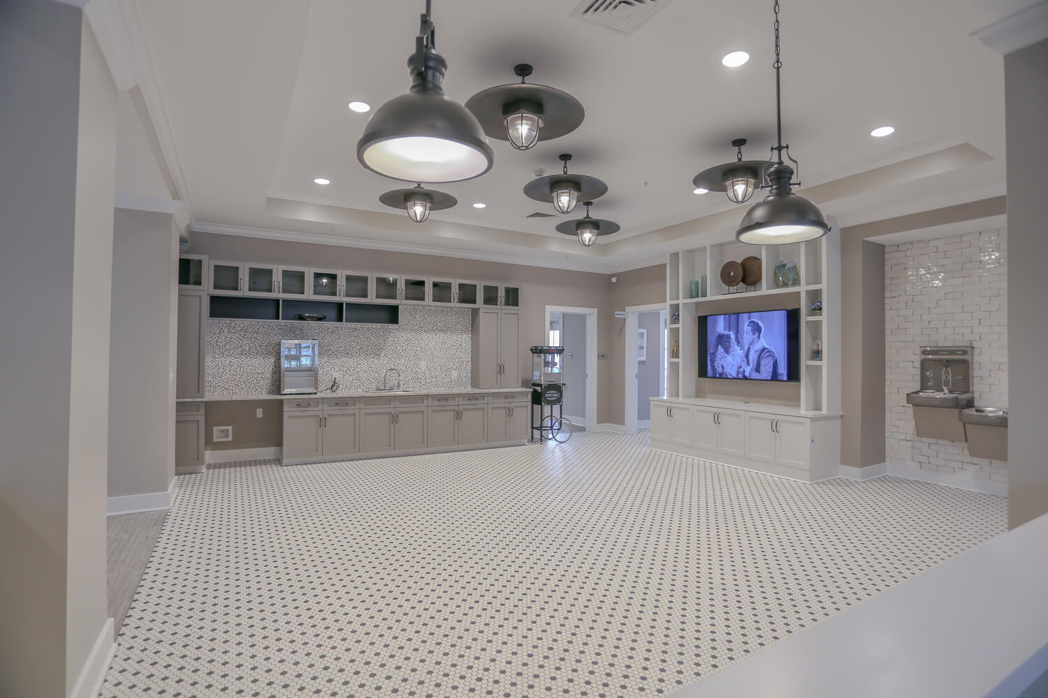 Grand South Senior Living - Coffee Shop - Designed by Foshee Architecture