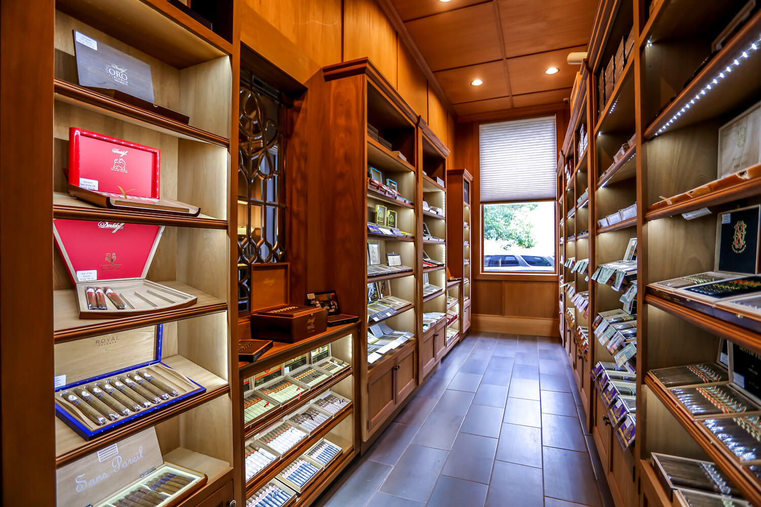 Cigar Store - Humidor - Designed by Foshee Architecture